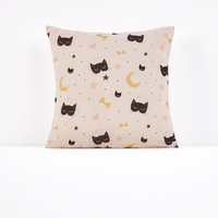 CAT OPERA Childrenâs Cat Print Cotton Pillowcase