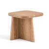 Échos Side Table in Solid Oak,  designed by E.. Gallina