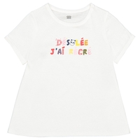 Cotton Playtime French Slogan T-Shirt,  3-12 Years