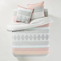 ElcÃ© Printed Cotton Duvet Cover