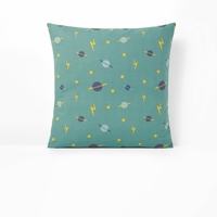 HECTOR Planet Print Childrenâs Cotton Pillowcase
