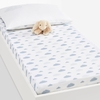 âIn the Cloudsâ Babyâs Cotton Printed Fitted Sheet