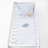 IN THE CLOUDS Babyâs Duvet Cover and Pillowcase Set