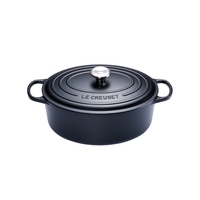 “Ma Nouvelle Le Creuset” Matt Black Casserole Dish