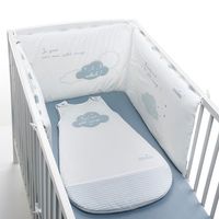 “On My Little Cloud” Pure Cotton Baby’s Cot Bumper