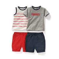 Pack of 2 2-Piece Outfits,  1 Month - 3 Years