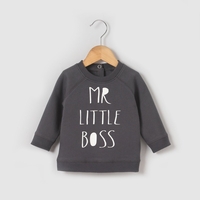 Slogan Sweatshirt,  1 Month-3 Years