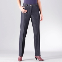 Straight Leg Jeans,  Length: 30.5"