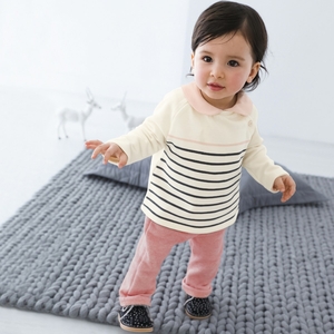 Striped Sweatshirt,  1 Month-3 Years
