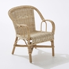 âSwanâ Childâs Natural Rattan Core Chair