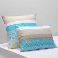 UVIA Blue Printed Cotton Pillowcase