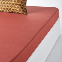 ÃVENTAIL Plain Cotton Fitted Sheet