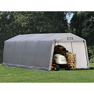 Clarke Clarke CIG1020 Heavy Duty Garage/Workshop - Grey (6.1x3x2.4m)