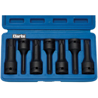 Clarke Clarke CIS12/7SB 7 Piece TRX Star Impact Bits
