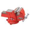 Clarke Clarke CVR4RB 100mm Workshop Vice (Swivel Base,  Red)