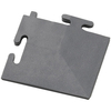 Clarke Clarke Grey PVC Corner Piece for Interlocking Floor Tiles (Single Unit)