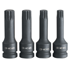 Clarke Clarke PRO216 4 Piece Impact Spline Set