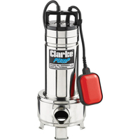 Clarke Clarke SWP900A 1½" 1100W 350Lpm 9m Head Heavy Duty Submersible Sewage Pump with Float Switch (230V)