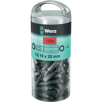 Machine Mart Xtra Wera 867/1Z Bit Tx15/25 Extra Tough Pack Of 100