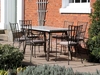 Fleur-de-lis Rectangle 6 Chair Dining Set