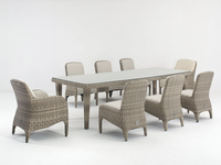 Luxor 8 Chair Dining Set