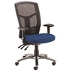 Avior Logan High Back Mesh Operator Blue Chair - 09HD05