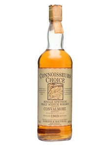 Convalmore 1969 / Map Label / Connoisseurs Choice Speyside Whisky