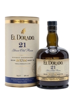 El Dorado Rum 21 Year Old Single Traditional Blended Rum