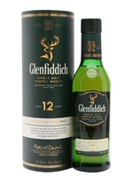 Glenfiddich 12 Year Old / Half bottle Speyside Whisky