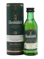 Glenfiddich 12 Year Old Miniature Speyside Single Malt Scotch Whisky