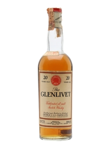 Glenlivet 20 Year Old / Bot.1960s Speyside Single Malt Scotch Whisky