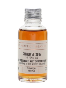 Glenlivet 2007 Sample / 10 Year Old / TWE Exclusive Speyside Whisky