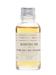 Glenrothes 1996 Sample / 22 Year Old / Signatory Speyside Whisky