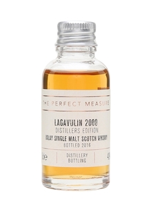 Lagavulin 2000 Distillers Edition Sample / Bot.2016 Islay Whisky