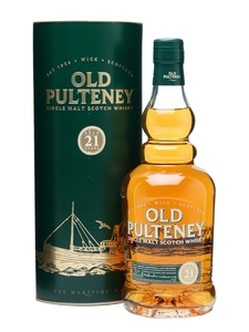 Old Pulteney 21 Year Old Highland Single Malt Scotch Whisky