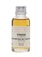 Springbank 25 Year Old Sample / 2018 Release Campbeltown Whisky
